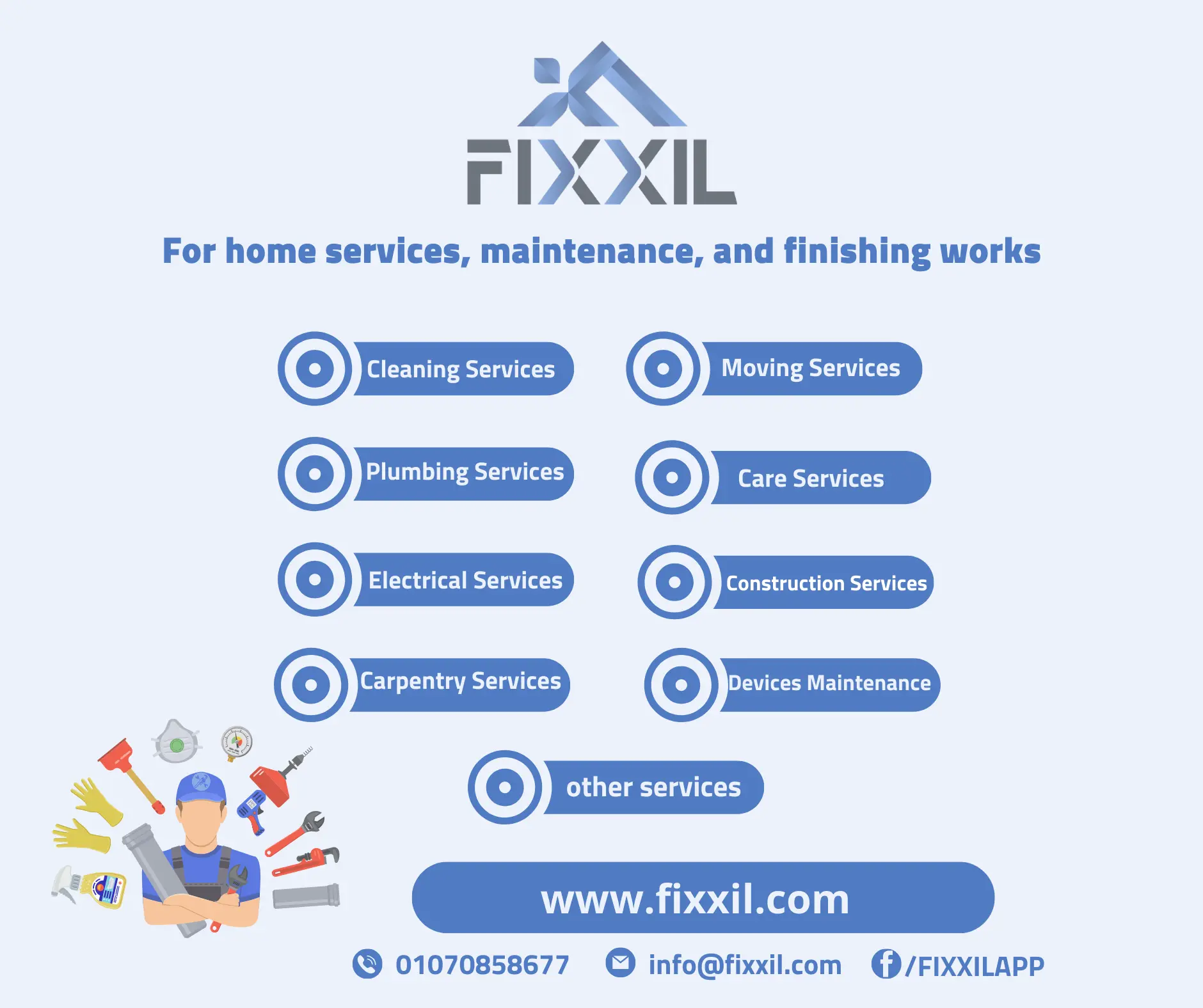 fixxil for home service