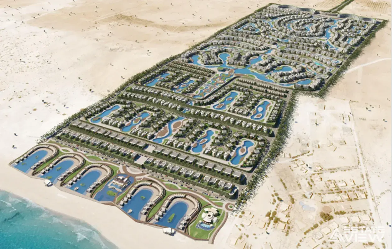 مستر بلان قرية كالي كوست الساحل الشمالي من ميفن للتطوير - cali coast north coast maven development plan layout